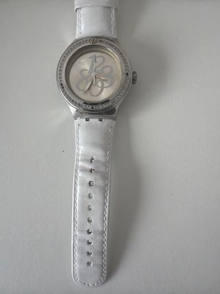 Swatch Irony Prata e Branco