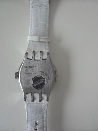 Swatch Irony Prata e Branco