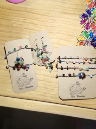 Bisutería artesanal piedras naturales