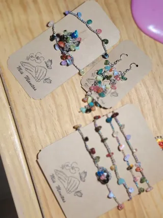 Bisutería artesanal piedras naturales