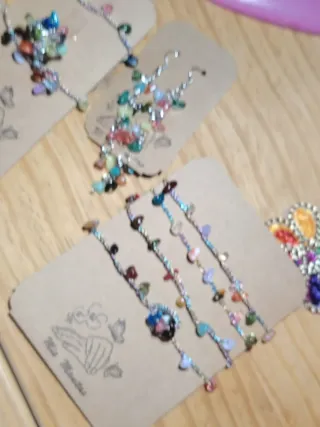 Bisutería artesanal piedras naturales