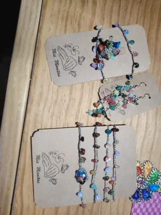 Bisutería artesanal piedras naturales