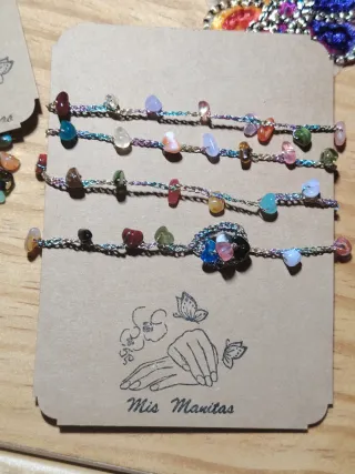 Bisutería artesanal piedras naturales