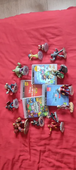 PS3 Disney Infinity Juegos y Figuras