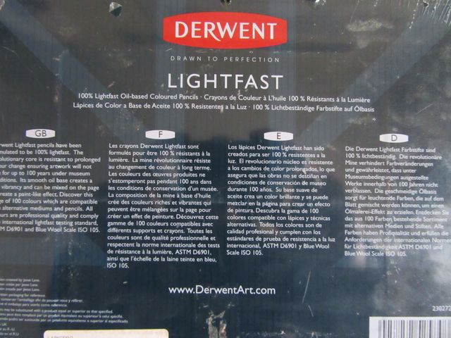 24 Lápices Derwent Lightfast Profesionales