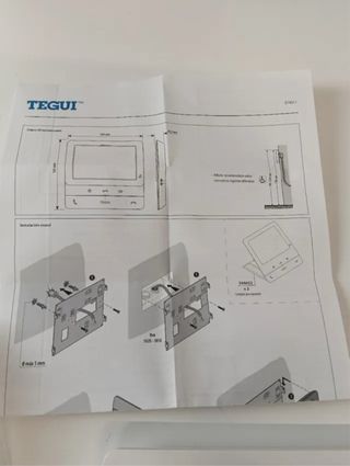 Videoportero TEGUI Monitor Manos Libres