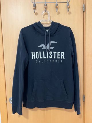 Sudadera negra Hollister