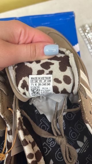 Adidas Handball Spezial Chalky Brown Cow Print