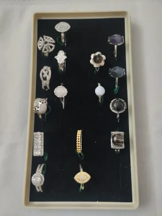 Juego Comunión con  Circonitas de plata con rodio