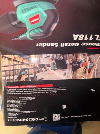 Lijadora electrica HYCHIKA FL118A Nueva