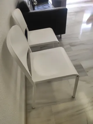 Sillas blancas Ikea (2 unidades)