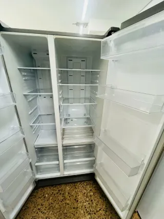 Nevera American Samsung inox con garantía