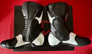 Botas Alpinestars SMX-S Negras/Blancas  39