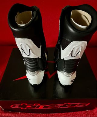 Botas Alpinestars SMX-S Negras/Blancas  39