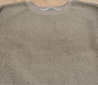 Sudadera pelo marrón