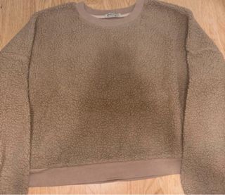 Sudadera pelo marrón