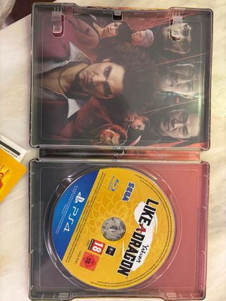 Yakuza Like a Dragon Day Ichi Steelbook PS4
