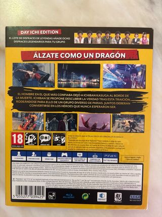 Yakuza Like a Dragon Day Ichi Steelbook PS4