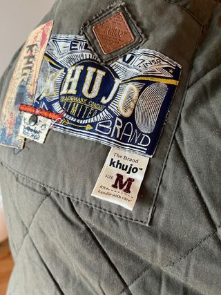 Chaqueta invierno KUHJO verde con capucha