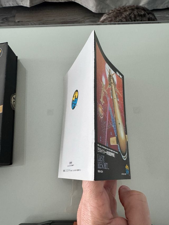 Last Resort SNK Neo Geo AES NeoGeo NG Jap