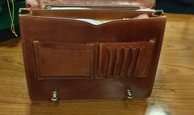 Maletín Adpel Piel Marrón Alta Peletería