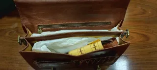 Maletín Adpel Piel Marrón Alta Peletería