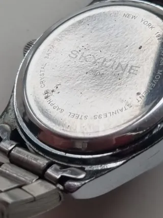 Reloj Skyline Mujer Acero Cristal Zafiro