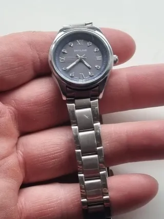 Reloj Skyline Mujer Acero Cristal Zafiro