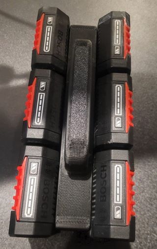 Soporte Porta 6 Baterías Bosch 18 V