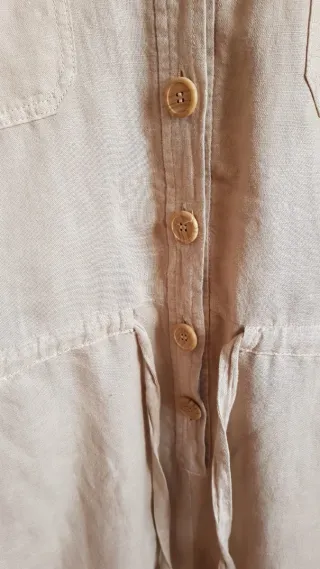 Mono largo de Lino Verano Beige