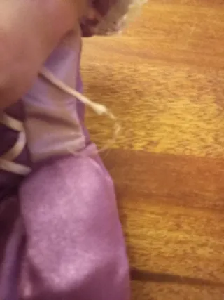 Vestido Rapunzel Disney Muñeca Barbie Morado