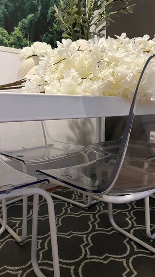 Lote 4 Sillas/mesa extensible