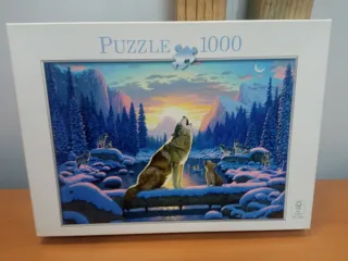 Puzzle Lobo Aullando 1000 Piezas