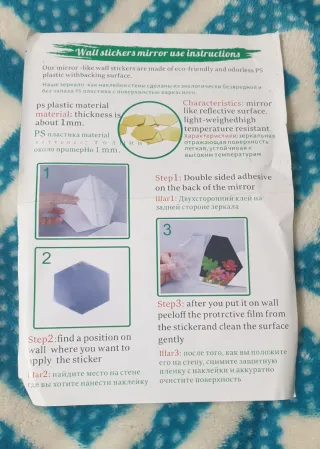 Conjunto Mini Espelhos Decorativos