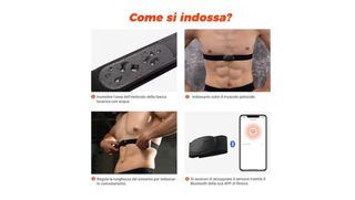 COOSPO H6 Banda Frecuencia Cardiaca Bluetooth 4.0