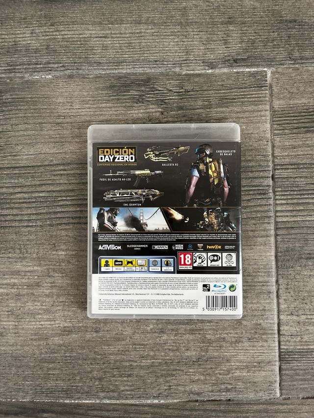 Call of Duty Advanced Warfare Edición Day Zero PS3