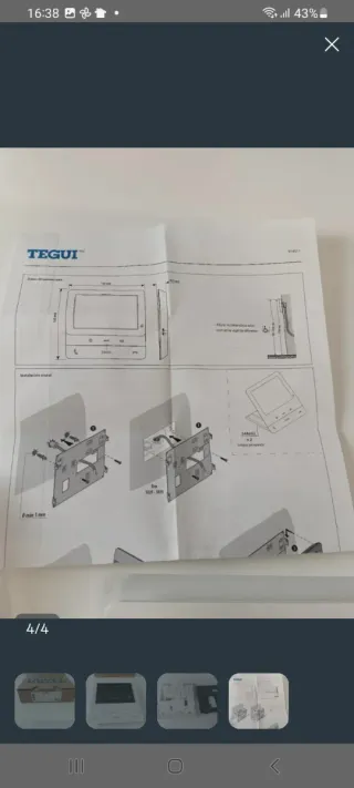 Videoportero Tegui Manos Libres