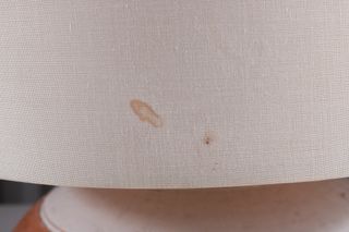 Lampada da tavolo italiana pietra anni '70