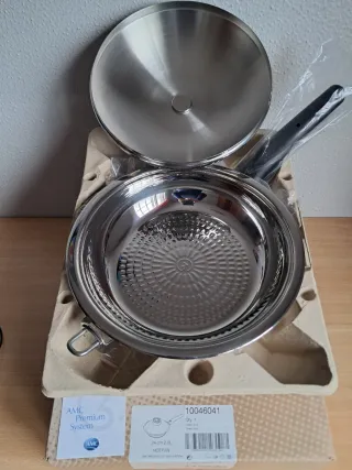 AMC sartén 24cm M30s mango extraíble.