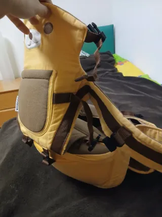 Marsupio neonati Todogi giallo orsetto