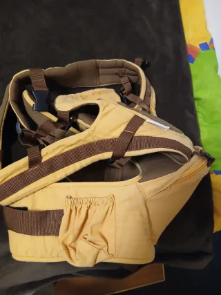 Marsupio neonati Todogi giallo orsetto