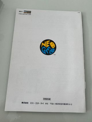 Flying Power Disc Windjammers SNK Neo Geo AES Jap