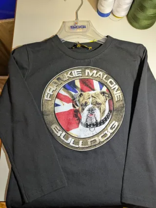 Maglietta rossa Mickey Mouse bimbo