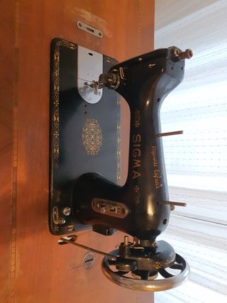 máquina coser Sigma con mesa