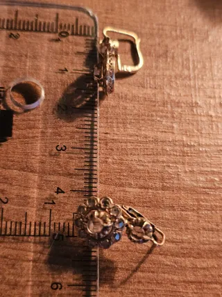 Pendientes Oro 18kt Isabelinos Antiguos
