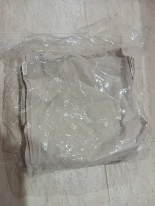 25 Bolsas Tote Algodón Beige