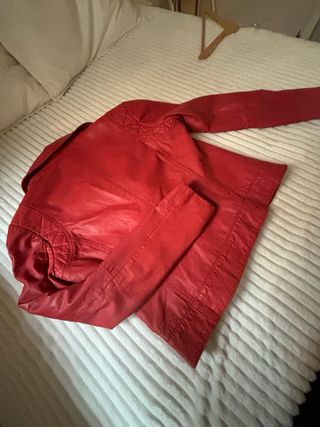 Chaqueta Piel Roja IKKS Talla S