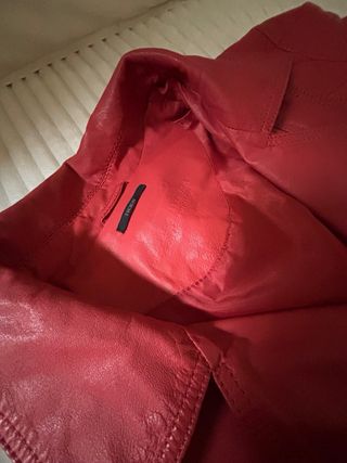 Chaqueta Piel Roja IKKS Talla S