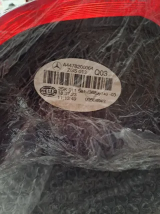 Pilotos Traseros Mercedes Vito W447 Originales