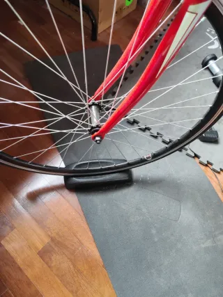 Rodillo Smart Z Pro y bicicleta carretera